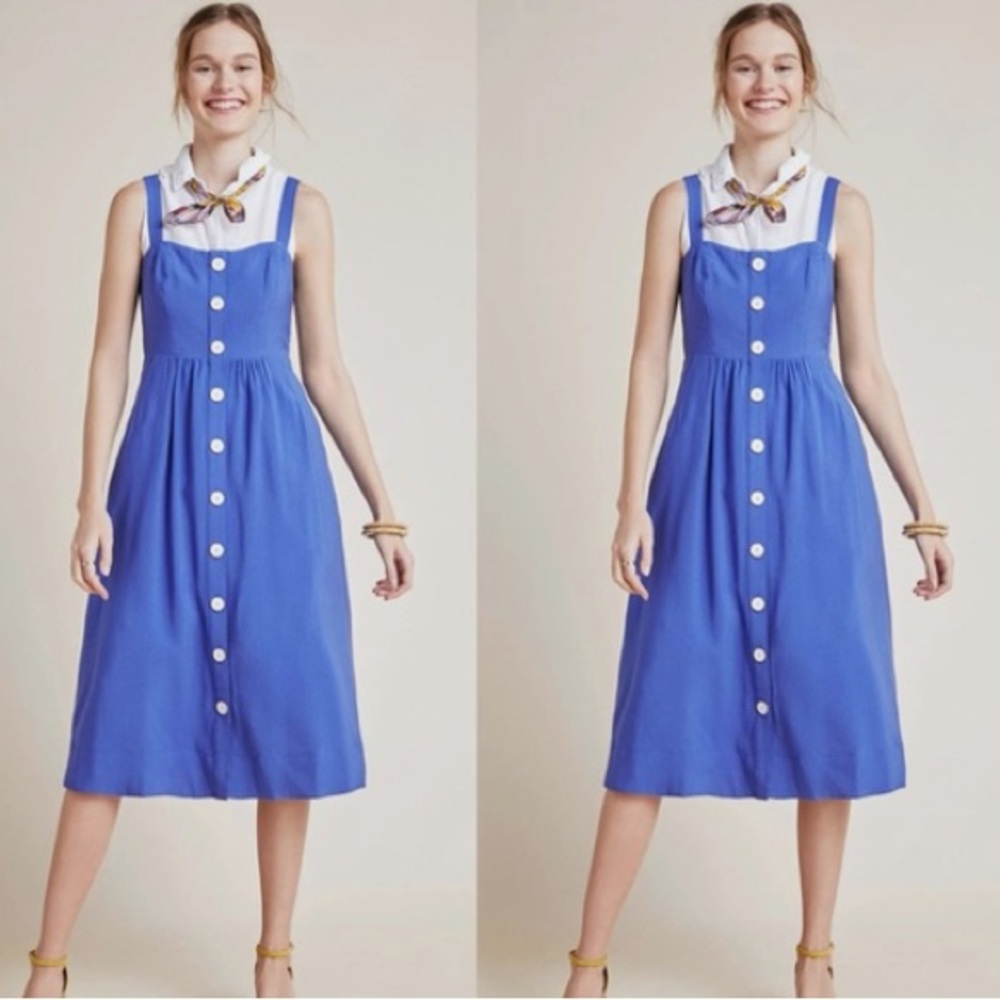 Anthropologie Rosemary Midi Dress